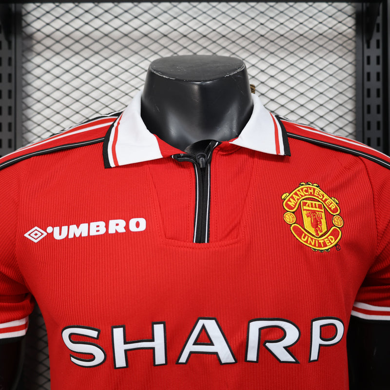 Camisa Manchester United Retro 98/99 Jogador