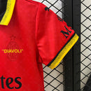 Infantil Milan 25/26 Co-Branded Edition - Vermelho