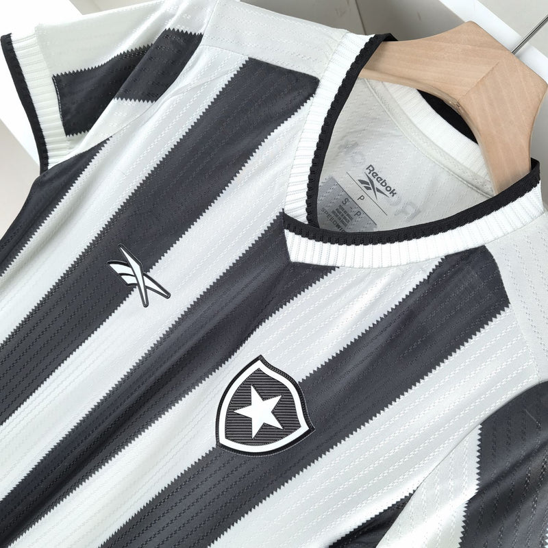 Camisa Botafogo I 24/25 Feminino - Preto e Branco