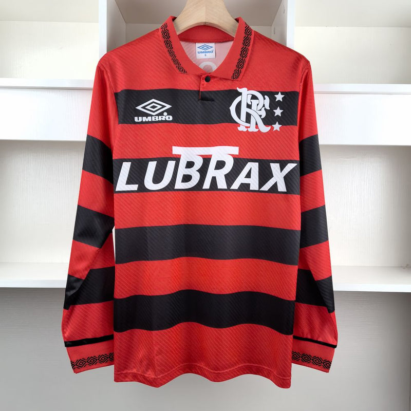 Camisa Flamengo Retrô 1994 Manga Longa