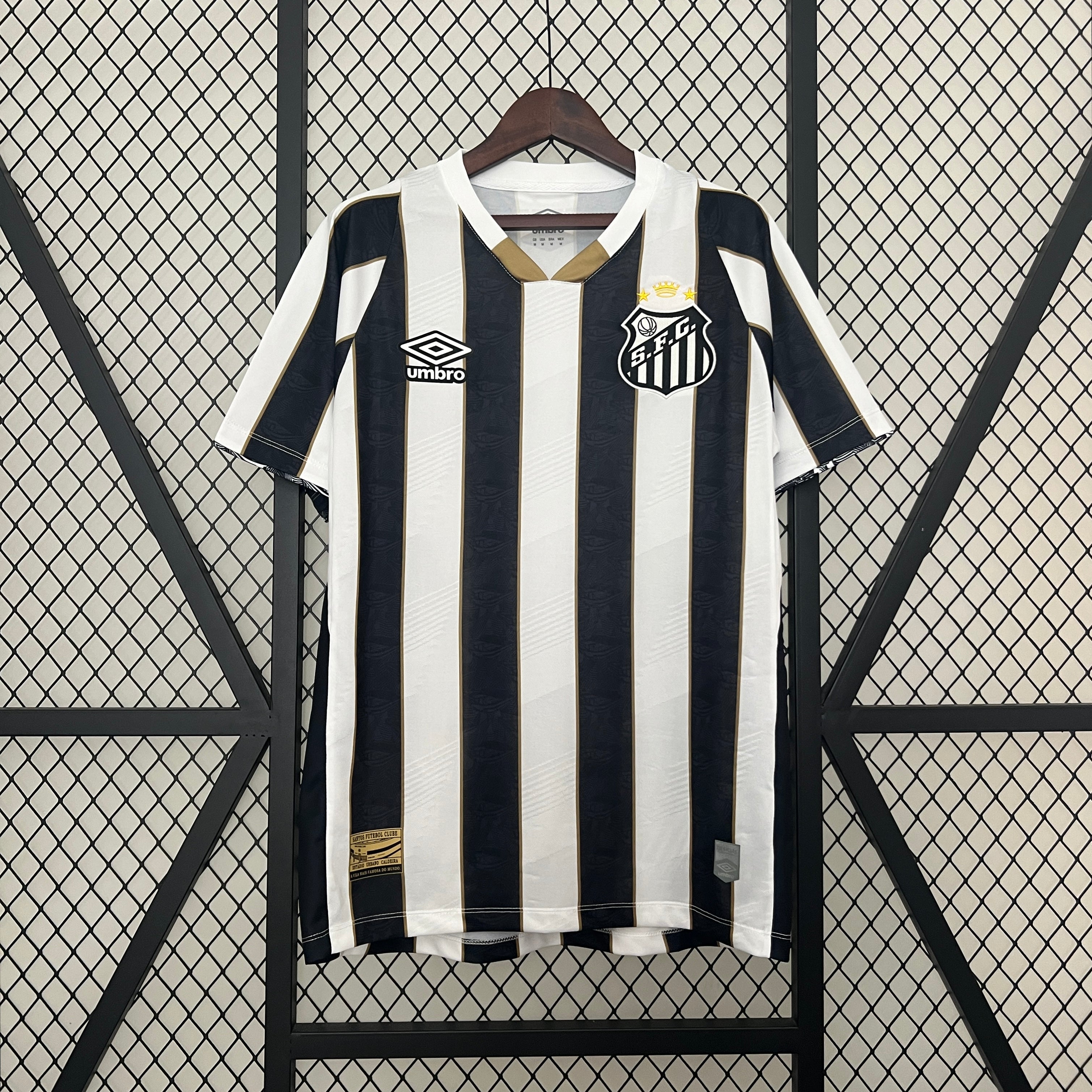 Camisa 24∕25 Santos away