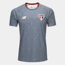 Camisa São Paulo Treino New Balance 2025 Cinza