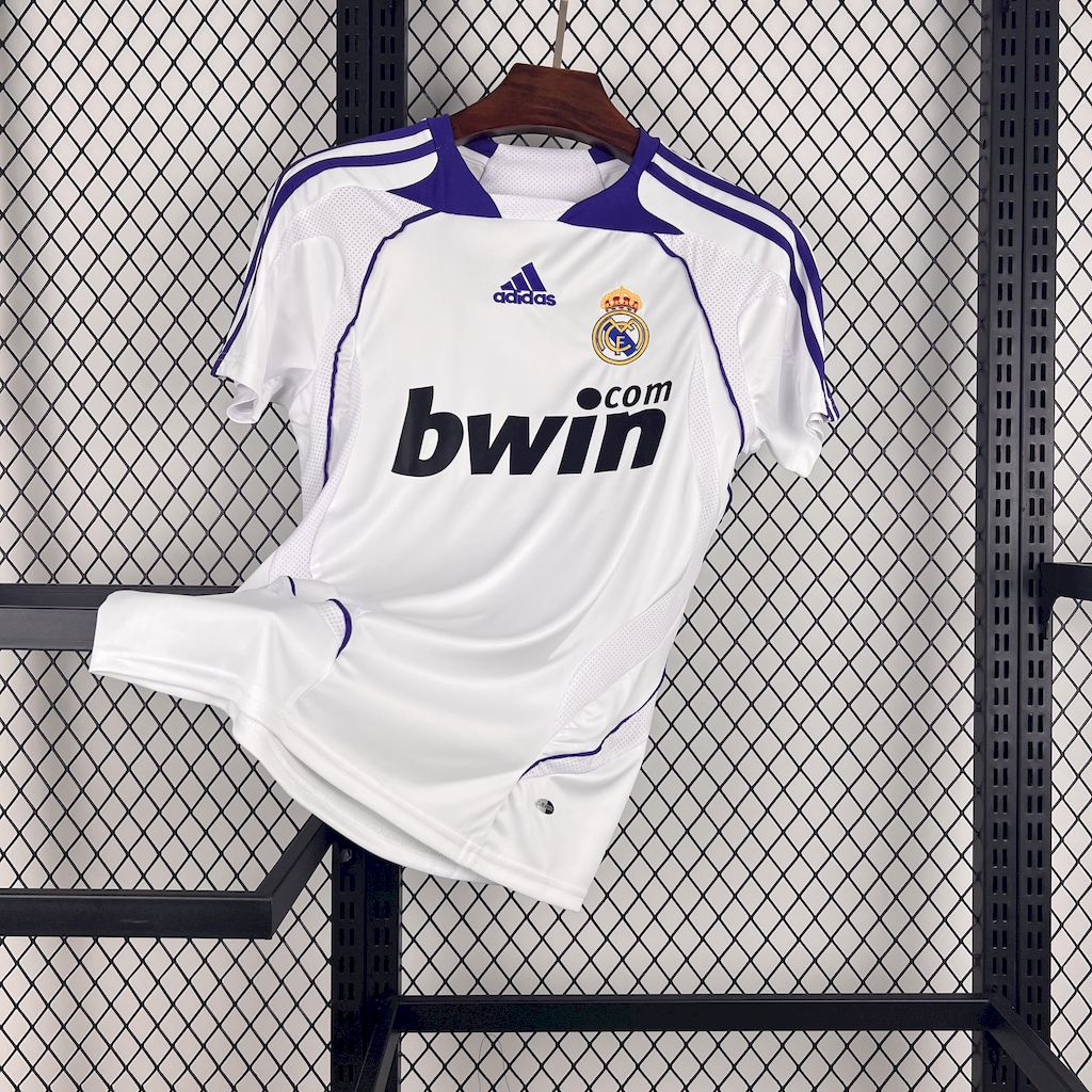 Camisa do Real Madrid Retro 2007/08 Home