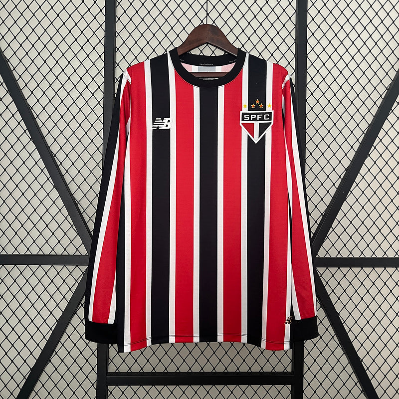 Camisa 24∕25 Long Sleeve Sao Paulo Away