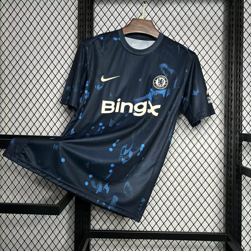 Camisa Chelsea Pré Jogo 24/25 - Azul