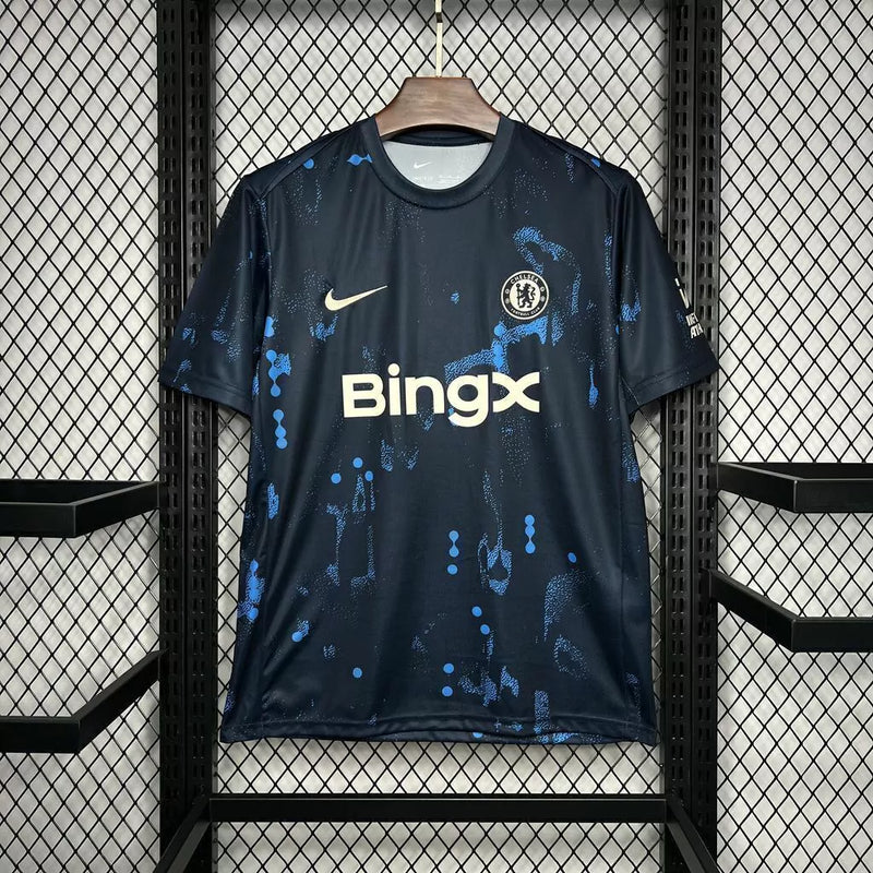 Camisa Chelsea Pré Jogo 24/25 - Azul