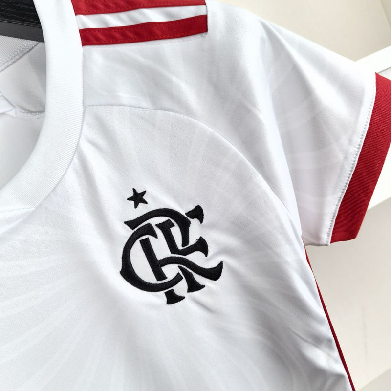 Camisa Flamengo 24/25 Feminino - Branco