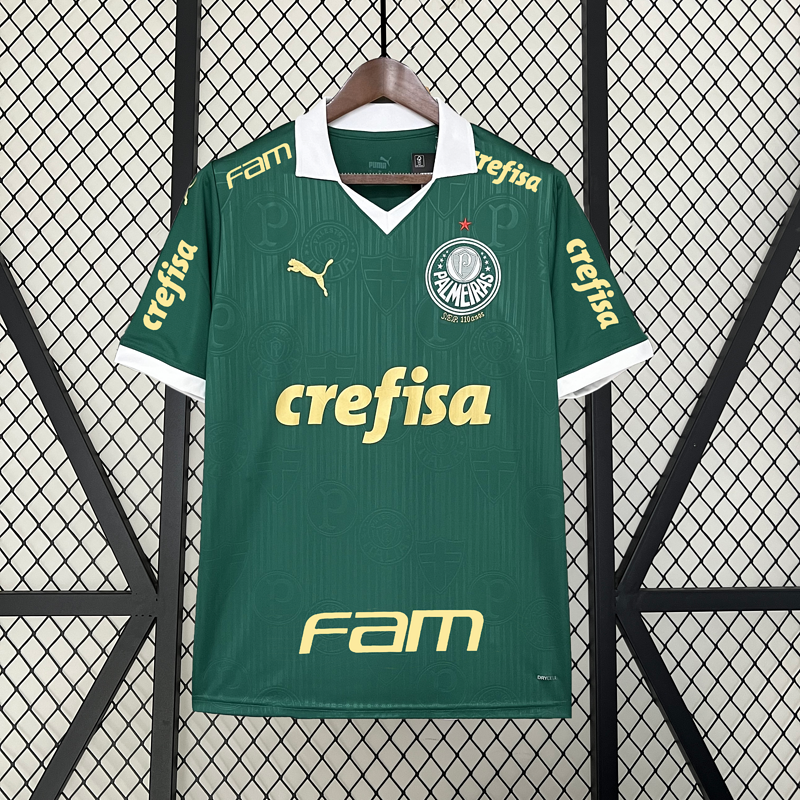 Camisa 24∕25 Palmeiras home+All sponsors