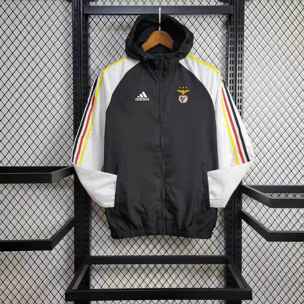 Corta Vento Benfica 24/25 - Preto e Branco