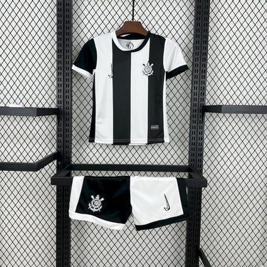Infantil Corinthians 24/25 Third - Preto e Branco
