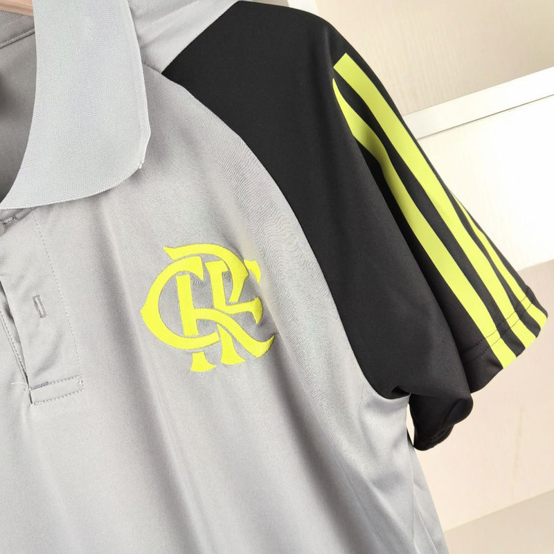 Camisa 24∕25 Flamengo Treino Polo - Cinza