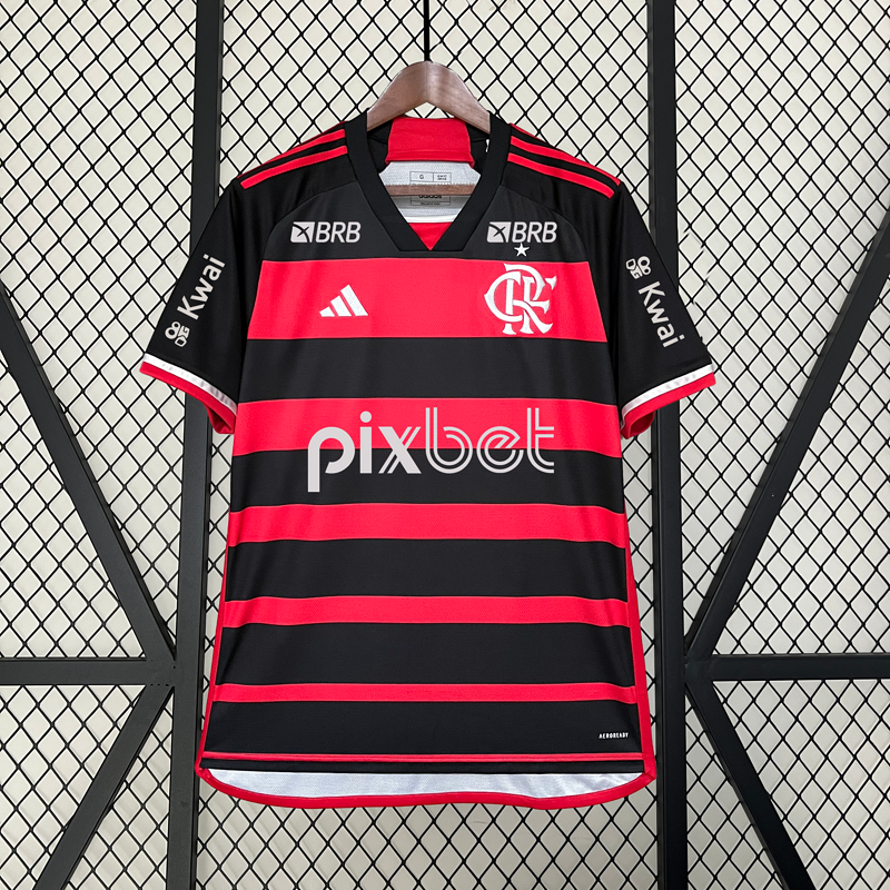 Camisa 24∕25 Flamengo home+All sponsors