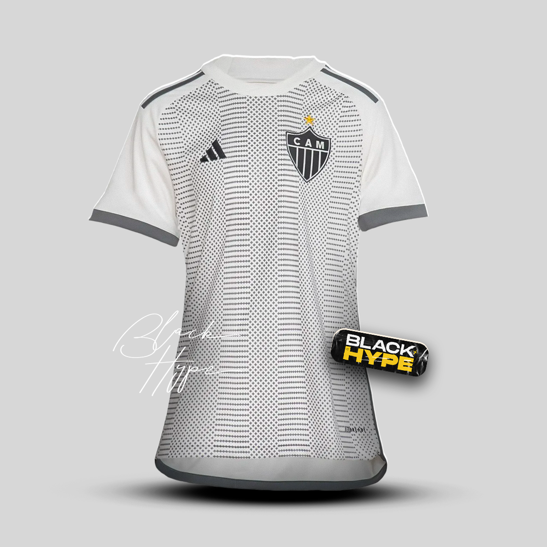 Camisa Atlético Mineiro Feminina Away 24/25 - Branca