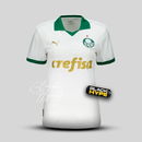 Camisa Feminina do Palmeiras Away 24/25  - Branca