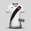 Camisa Vasco I 2025  Kappa Masculina - Branca - (Feminina)