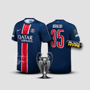 Camisa Beraldo PSG 24/25 Home - Champions League