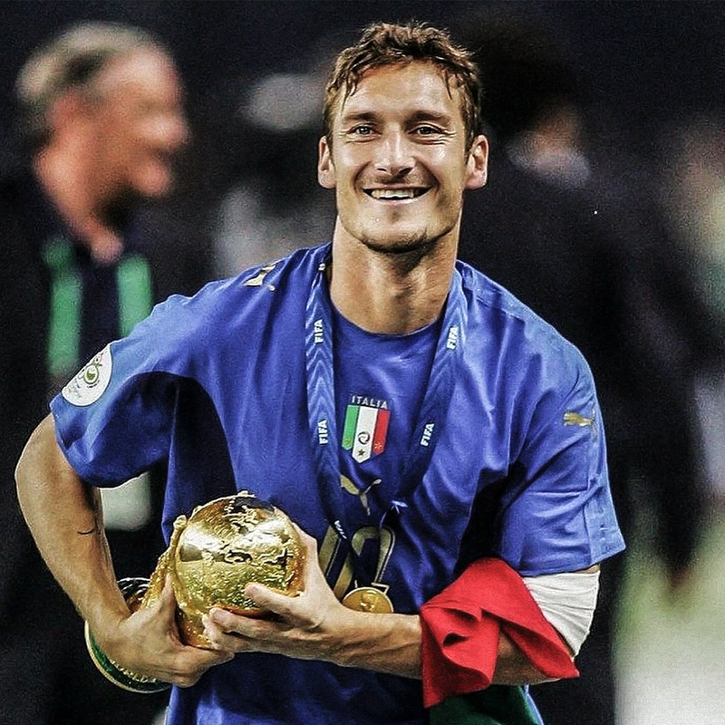 Camisa Totti Itália 2006 Legend