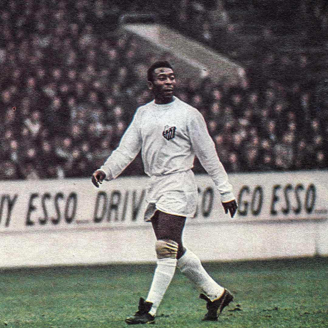 Camisa Pelé Santos 62-63 Legend