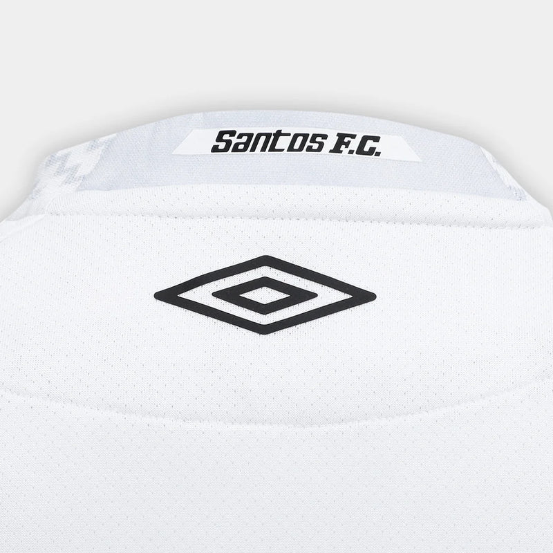 Conjunto Infantil Santos I 25/26 - Branco
