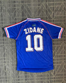 Camisa Zidane França 1998 Legend