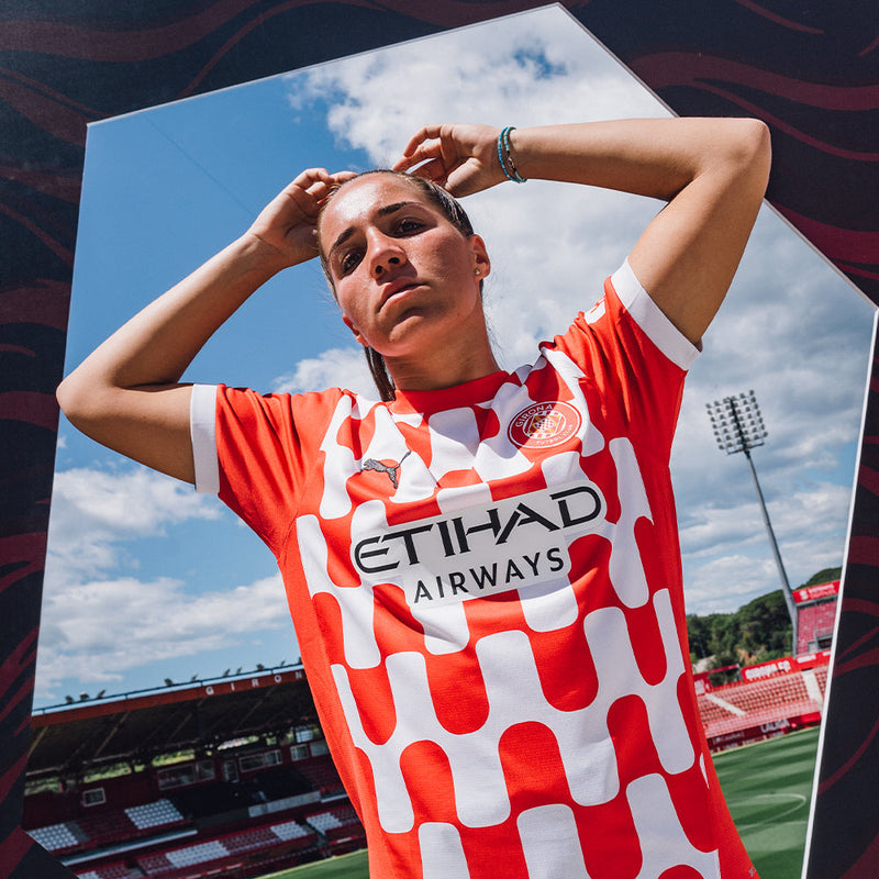 Camisa Girona Feminino 24/25 Home