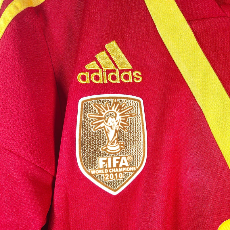 Camisa Xavi Espanha 2010 Legend