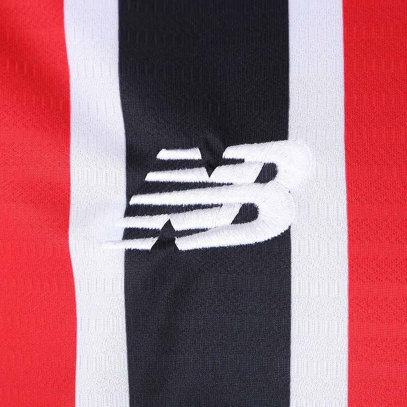 Camisa São Paulo Away 24/25 New Balance - Vermelha e preta