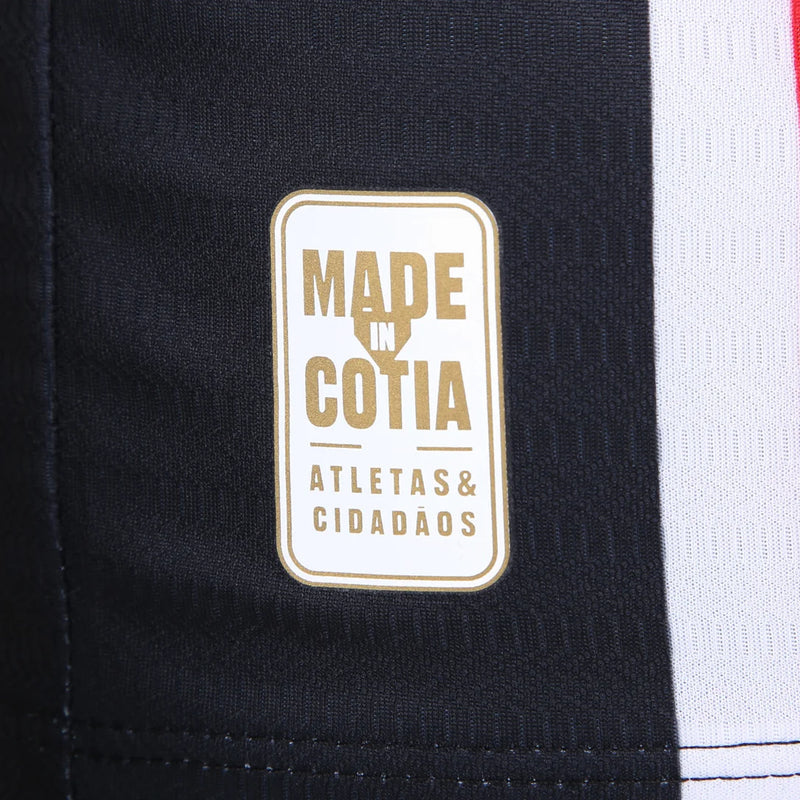 Camisa São Paulo Away 24/25 New Balance - Vermelha e preta