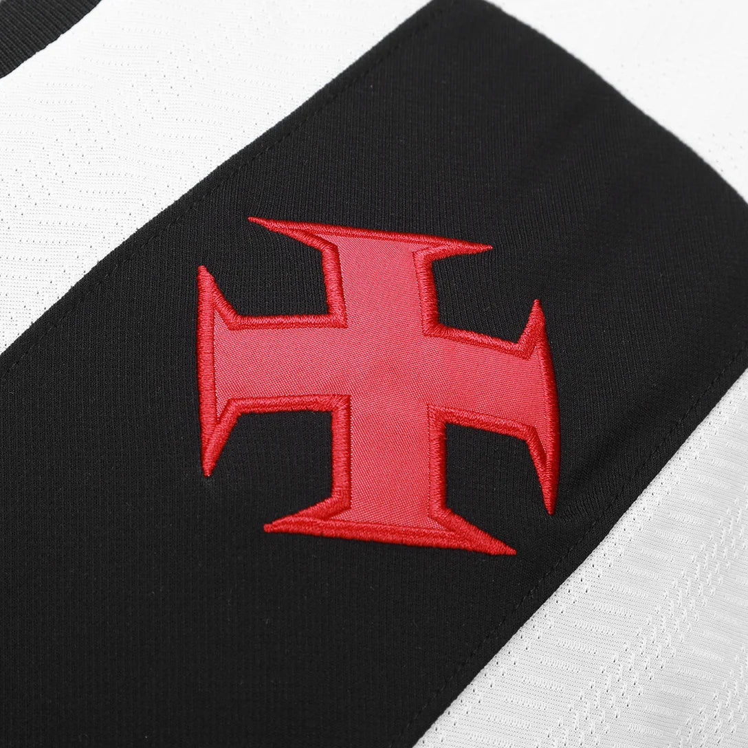 Camisa Vasco Away 25/26 - Branca e Preta