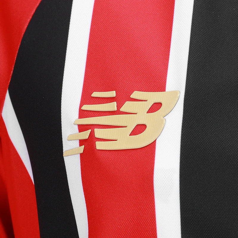 Camisa Tricolor Feminina Away 25/26 - Vermelha e Preta