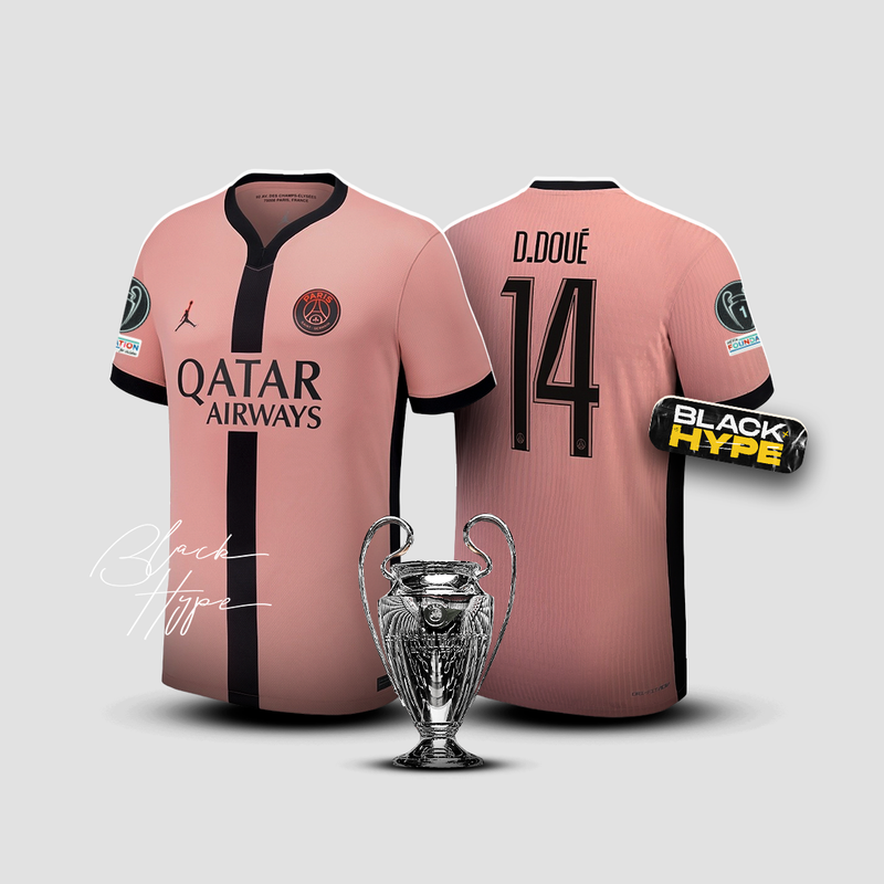 Camisa Doué PSG 24/25 Third - Champions League
