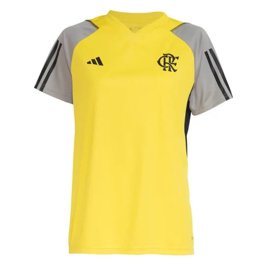 Camisa 24∕25 Flamengo Treino Feminino - Amarelo