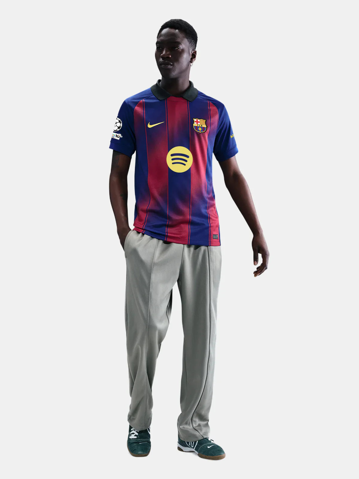 Camisa Home FC Barcelona 25/26 #9 LEWANDOWKSI