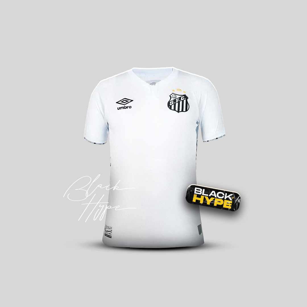 Conjunto Infantil Santos I 24/25 - Branco