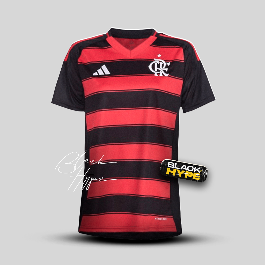 Camisa Flamengo Feminina Adidas 2024/25 Home