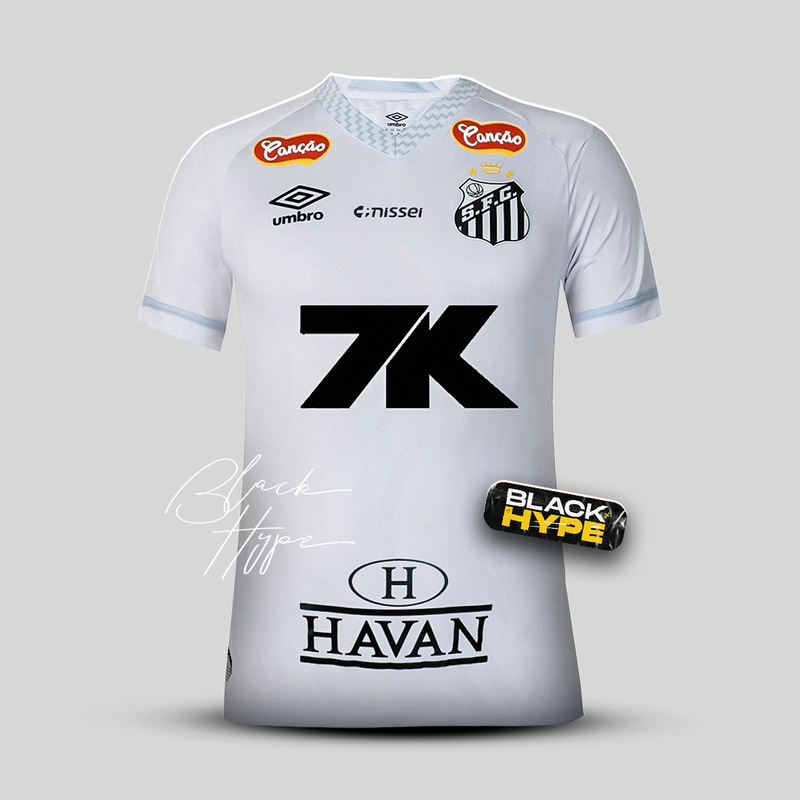 Camisa Santos Home 25/26 - Branca