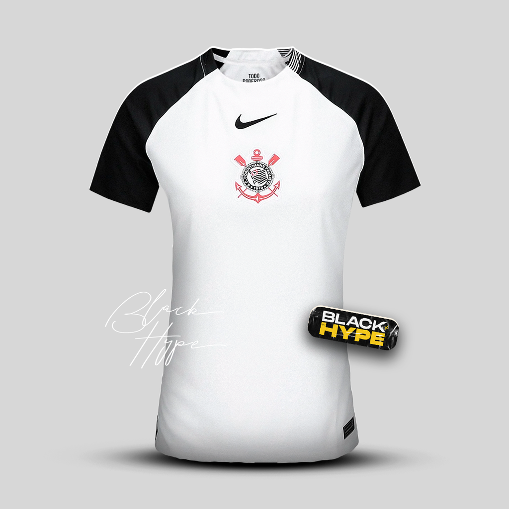Camisa Corinthians Feminina Home 25/26 - Branca