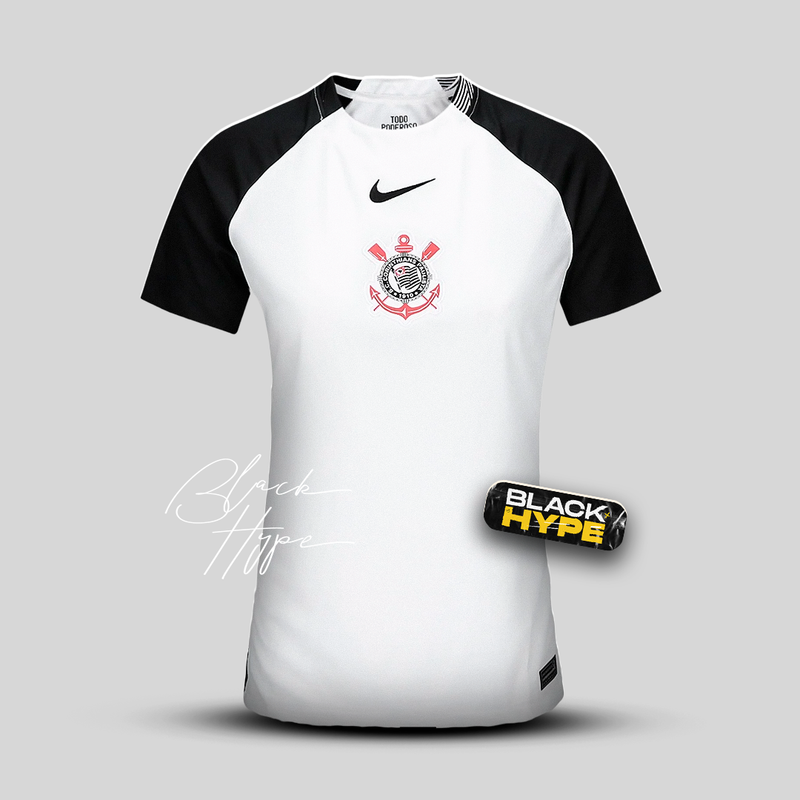 Camisa Corinthians Feminina Home 25/26 - Branca