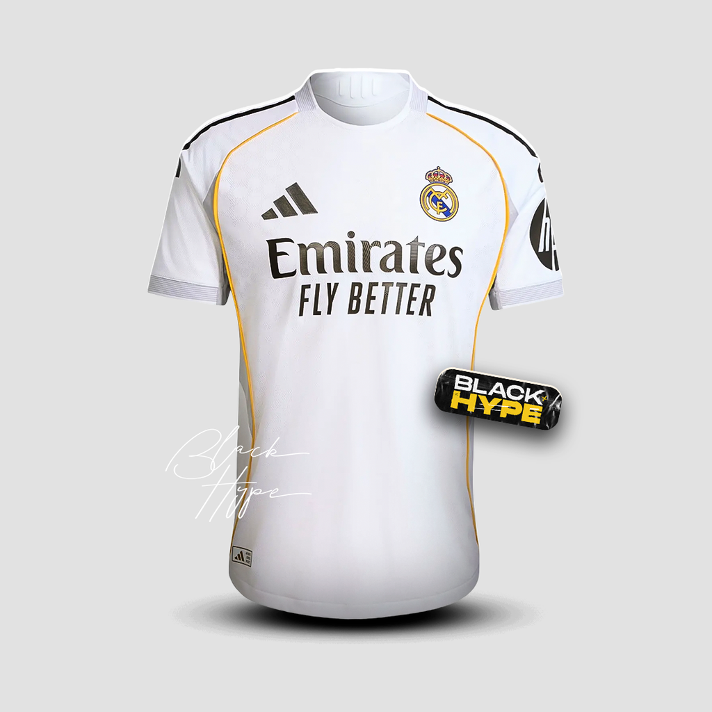 Camisa Real Madrid 25/26 Home I - Branco