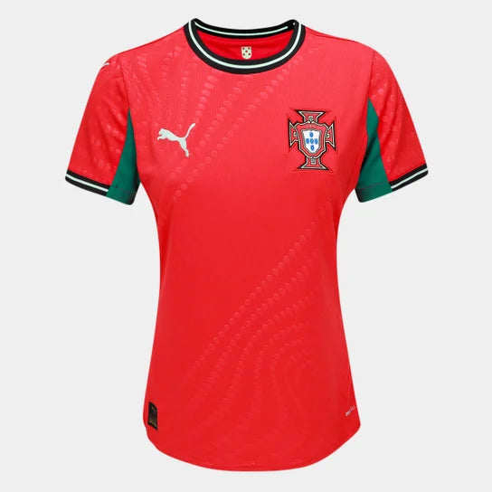 Camisa Portugal Feminino 25∕26 - Vermelho