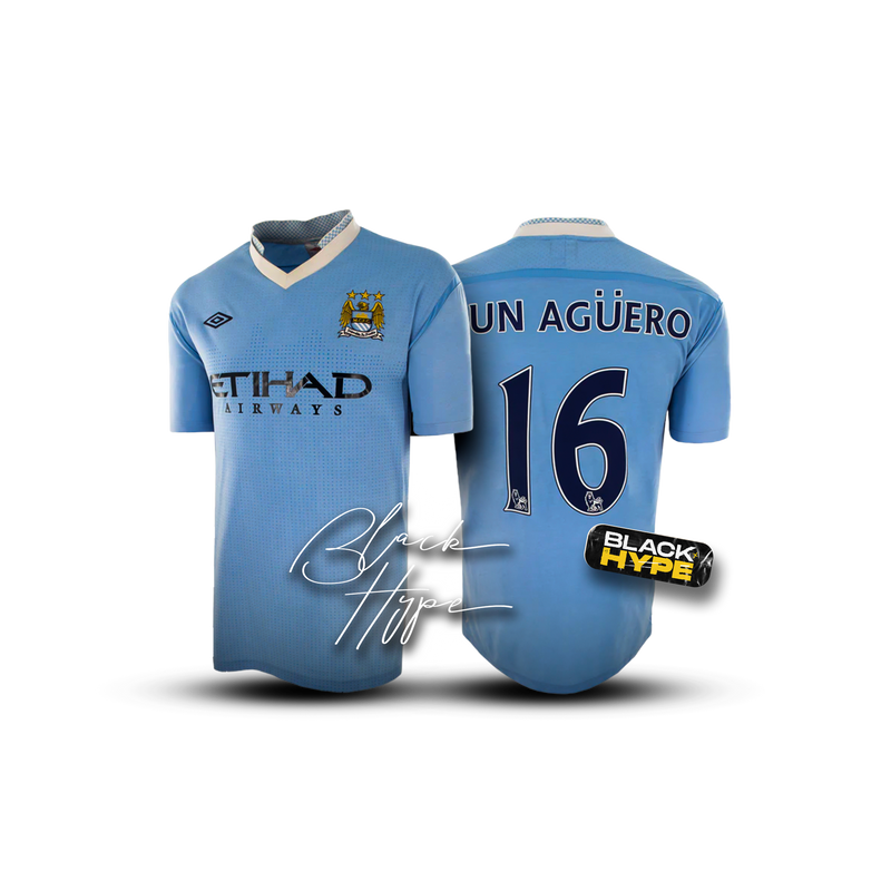 Camisa Aguero Manchester City 11-12 Legend