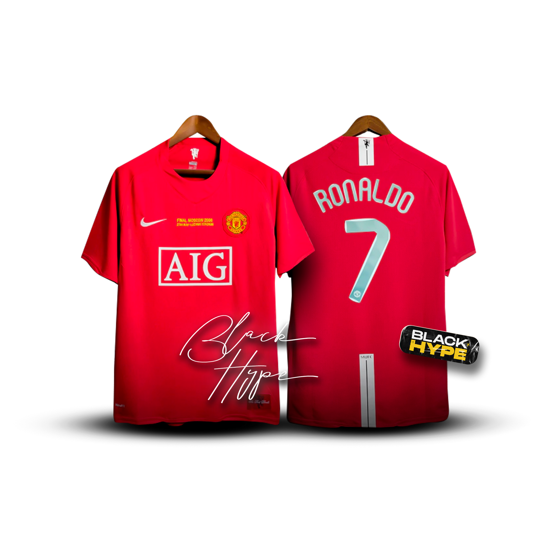 Camisa Cristiano Ronaldo Manchester United 07-08 Legend - Vermelho