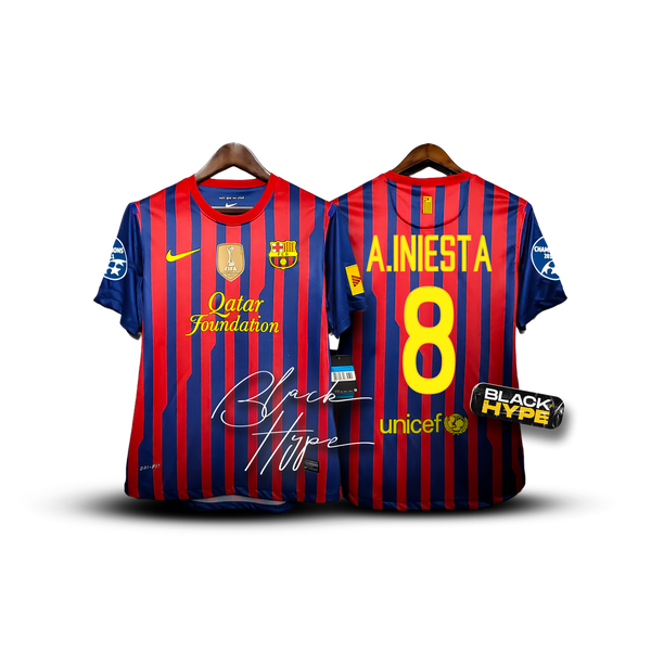 Camisa Iniesta Barcelona 11-12 Legend
