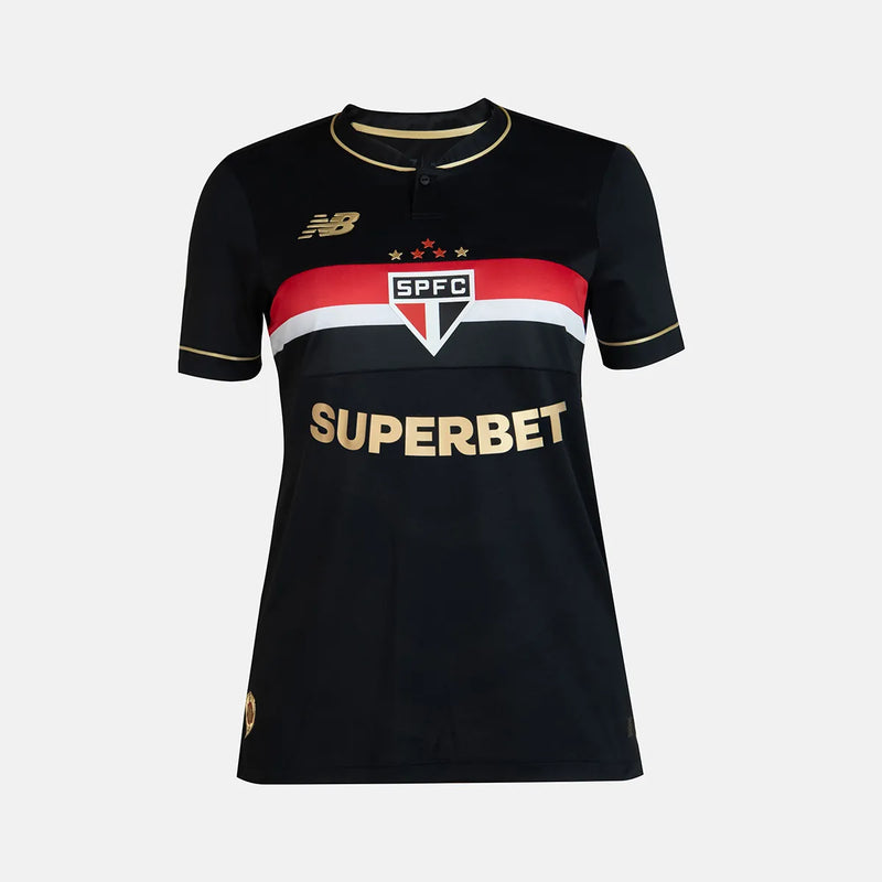 [PRÉ-VENDA] Camisa Comemorativa Sao Paulo 2025 - Feminina