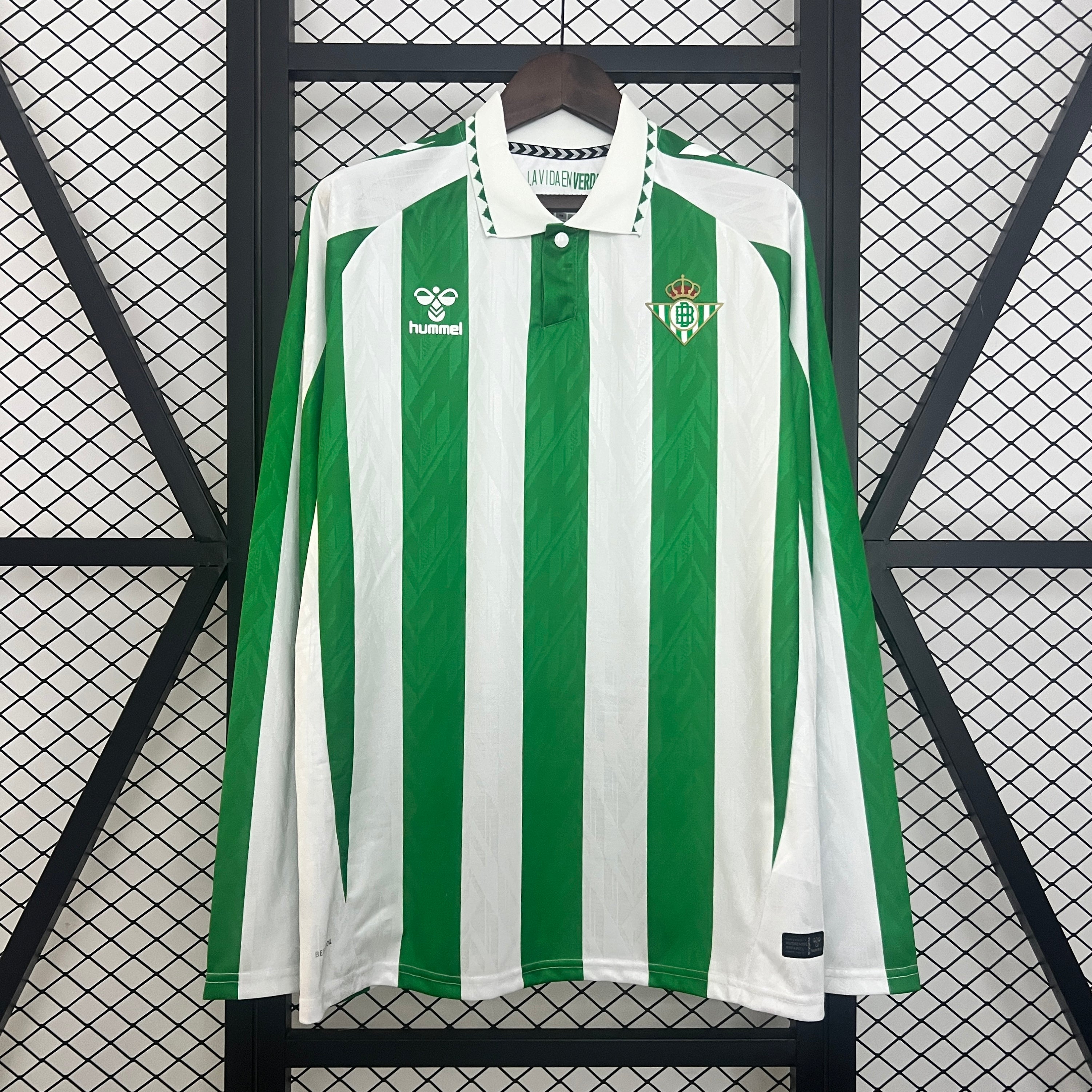 Camisa Manga Longa Real Betis 24∕25 Home