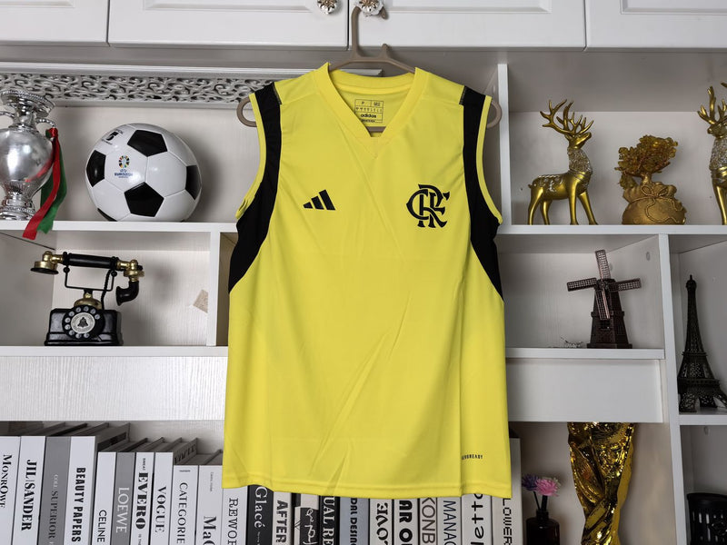 Camisa Flamengo 24/25 Regata Treino - Amarelo