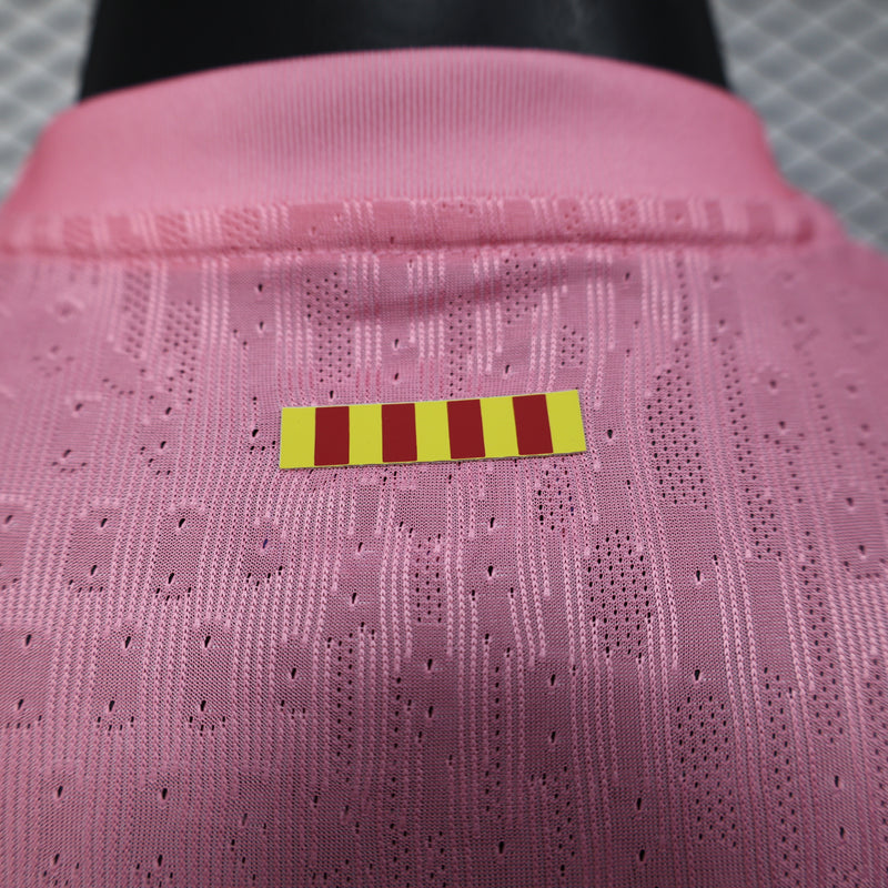 Camisa Barcelona 25/26 Jogador - Rosa