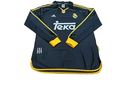 Camisa Real Madrid 99/00  Long Sleeve - Away Retro