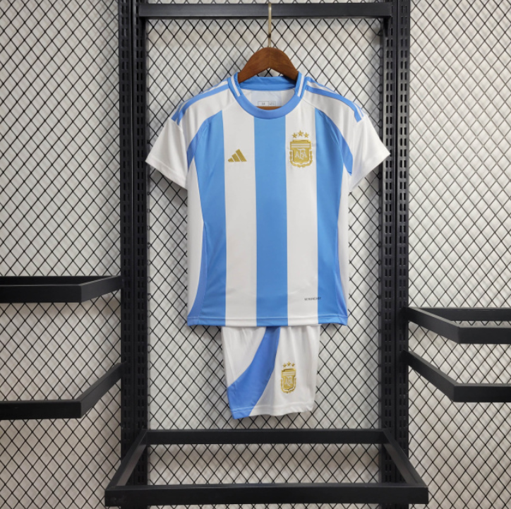 Infantil Seleção Argentina l 2024∕25 Branco- Azul