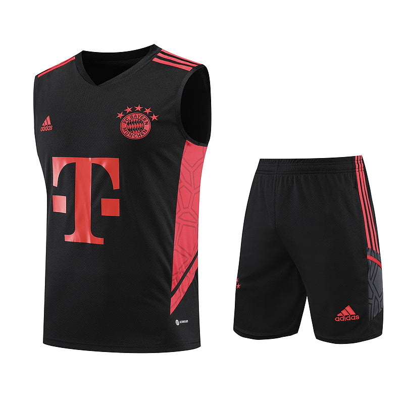 Kit Treino Bayern I 23/24 - Preto